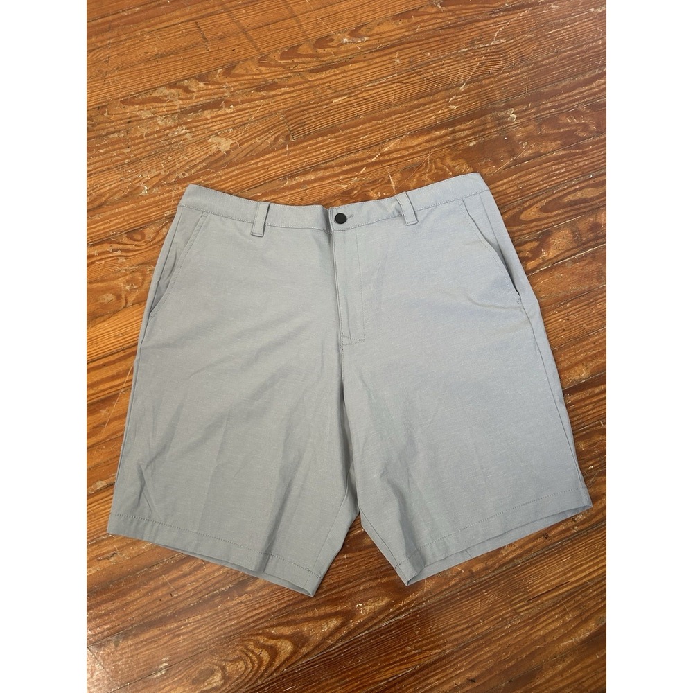 Banana Republic Mens Comfort Flat Front Shorts Monument Oat Size 40‎ Stretch NWT